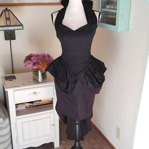 Maria Luz Special Black Dress